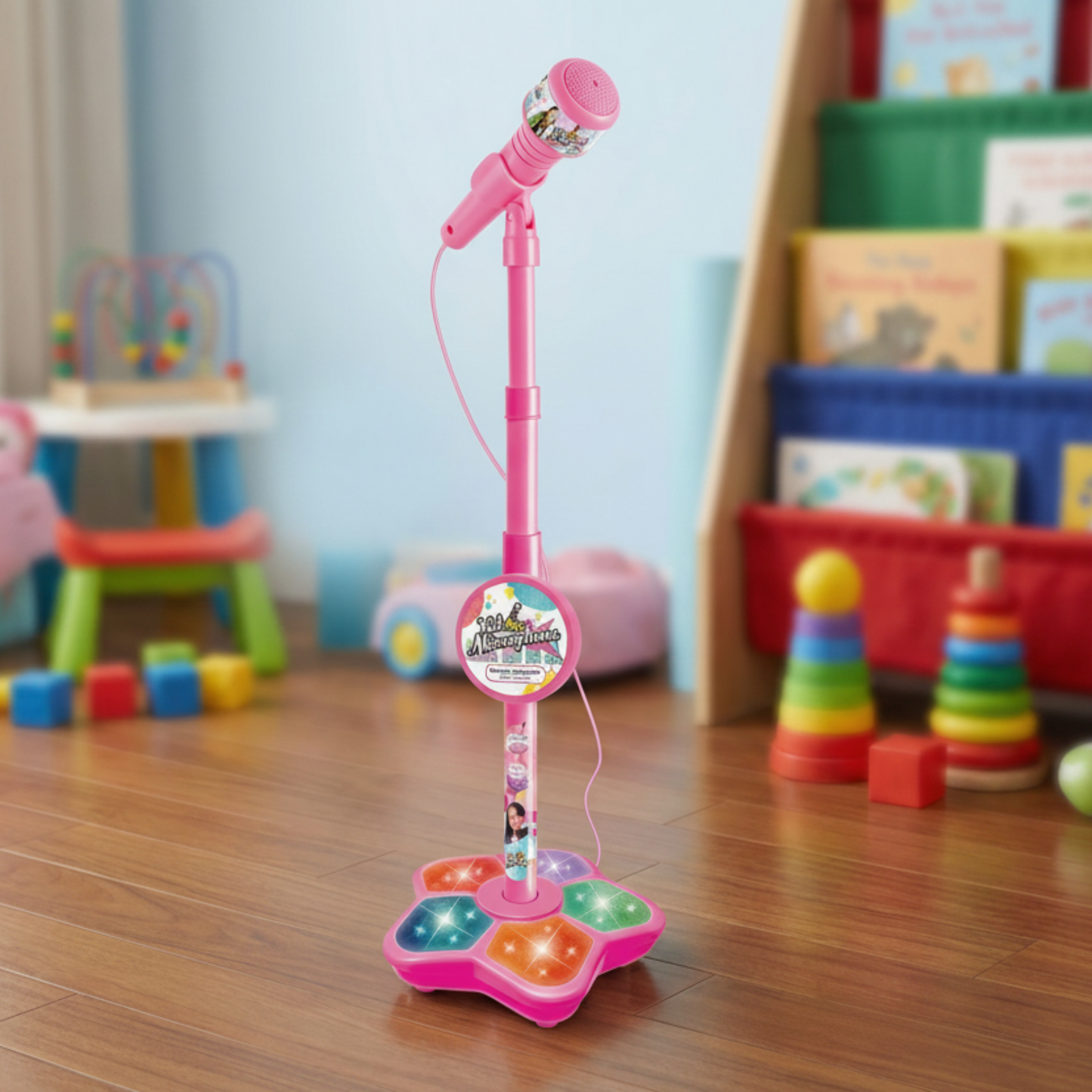 Karaoke Microphone Kids Machine Toy Set - Image 5