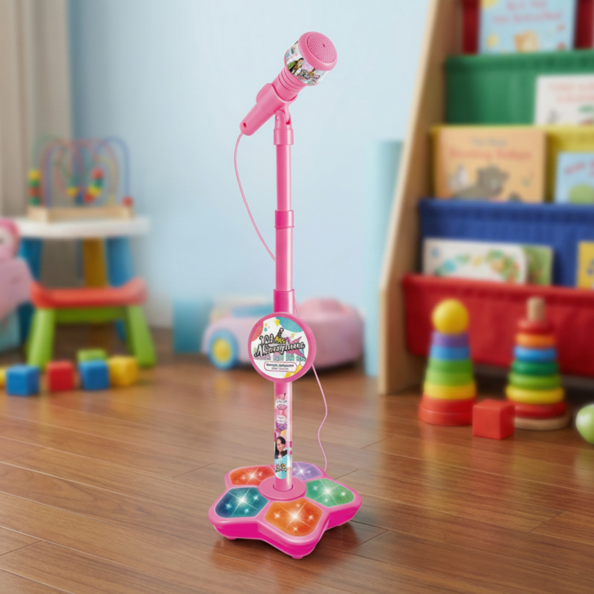 Karaoke Microphone Kids Machine Toy Set - Image 5