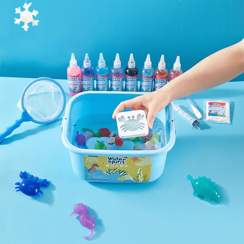 Kids Crafts Water Gel Animal Molds Creative Activity Kit - Image 5