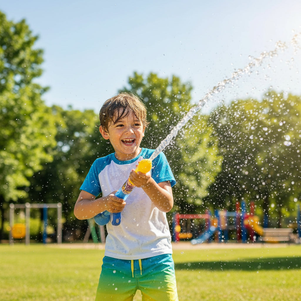 Kids Water Toy Vibrant Colors Summer Fun Water Blaster - Image 1