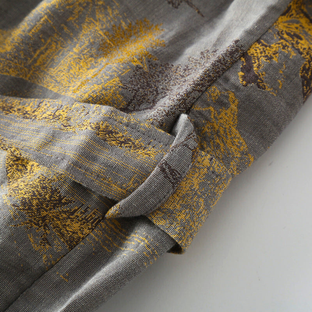 Kimono Robe Bathrobe Relaxed Fit Design - Image 5
