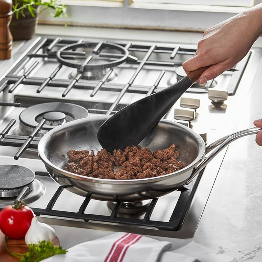 Kitchen Utensil Silicone Spatula Cooking Spoon Seamless Design - Image 15