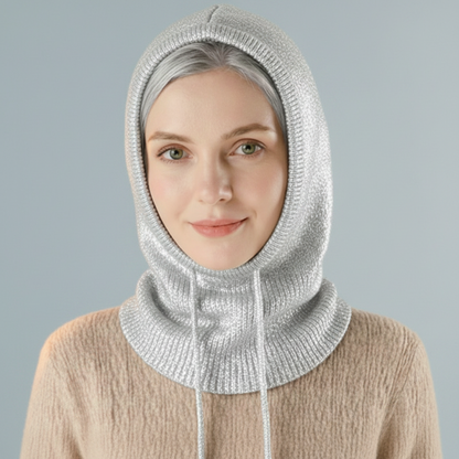 Knit Beanie Cashmere Winter Ribbed Pom-Pom Cold Weather Beanie - Image 3