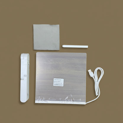 Wandbild LED-Zeichentafel Kinder Wiederverwendbares Leuchtendes Schreibtablett