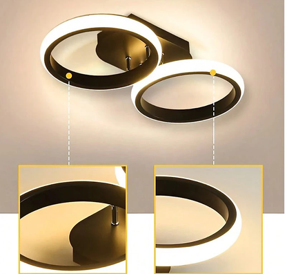 Moderne LED-Deckenleuchte | Schlankes zeitgenössisches Design