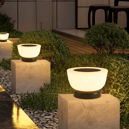 Luz de Aterrizaje Solar | Lámpara LED para Camino Exterior