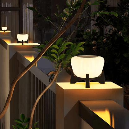 Luz de Aterrizaje Solar | Lámpara LED para Camino Exterior