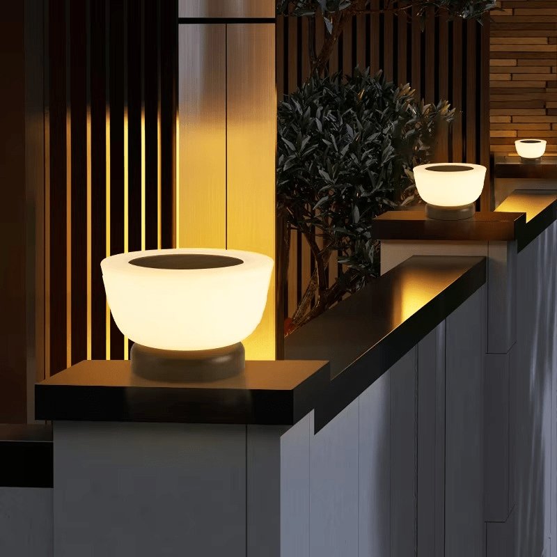 Luz de Aterrizaje Solar | Lámpara LED para Camino Exterior