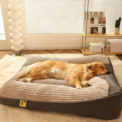 Large Dog Bed Orthopedic Durable Bolstered Support - Image 3