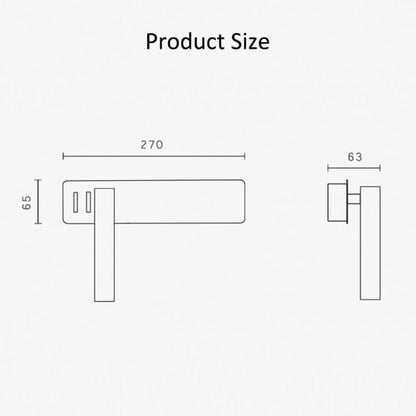 LED Lighting Wall Light Modern Adjustable Reading Arm - Image 4