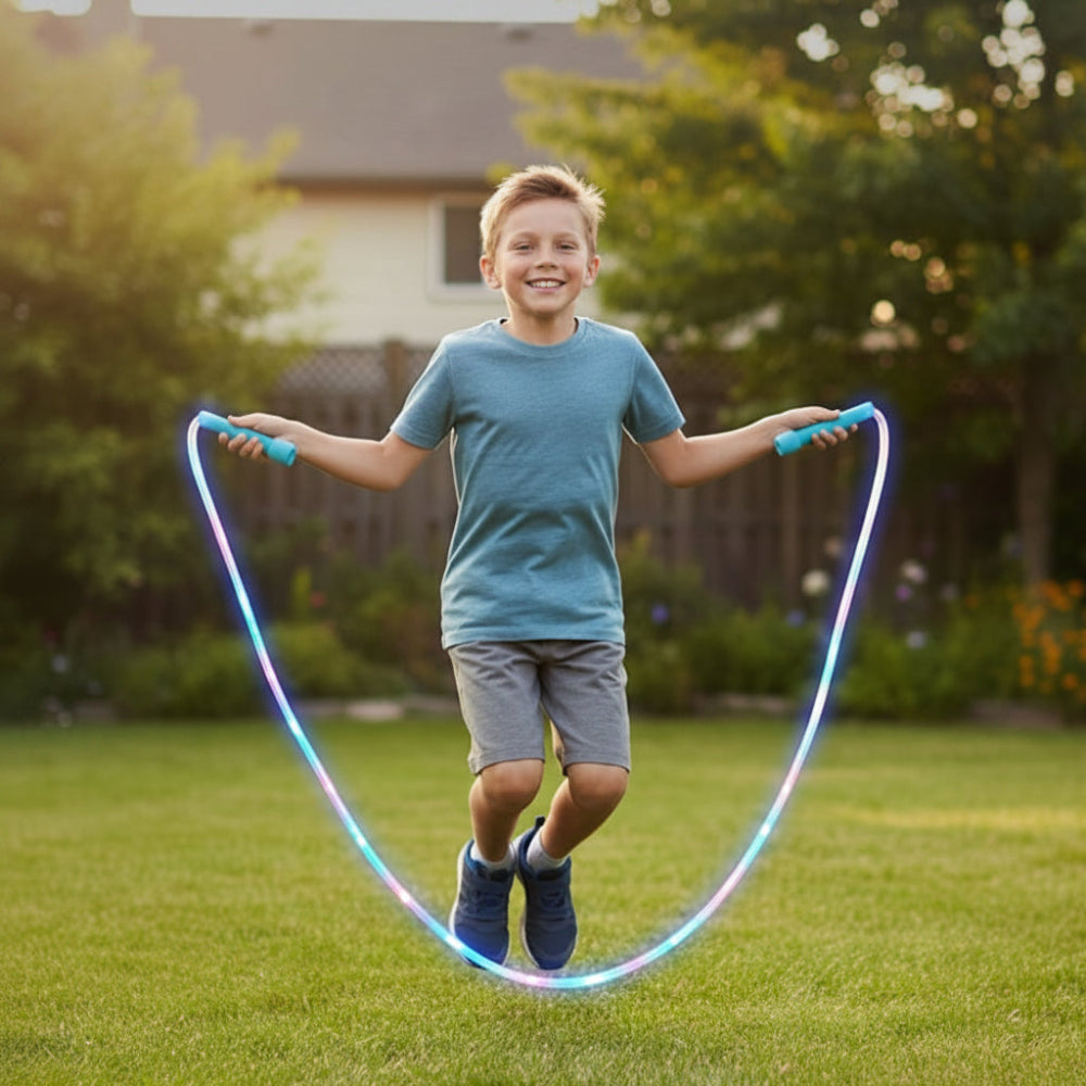 LED Lights Adjustable Jump Rope Fun Fitness Activity - Image 10