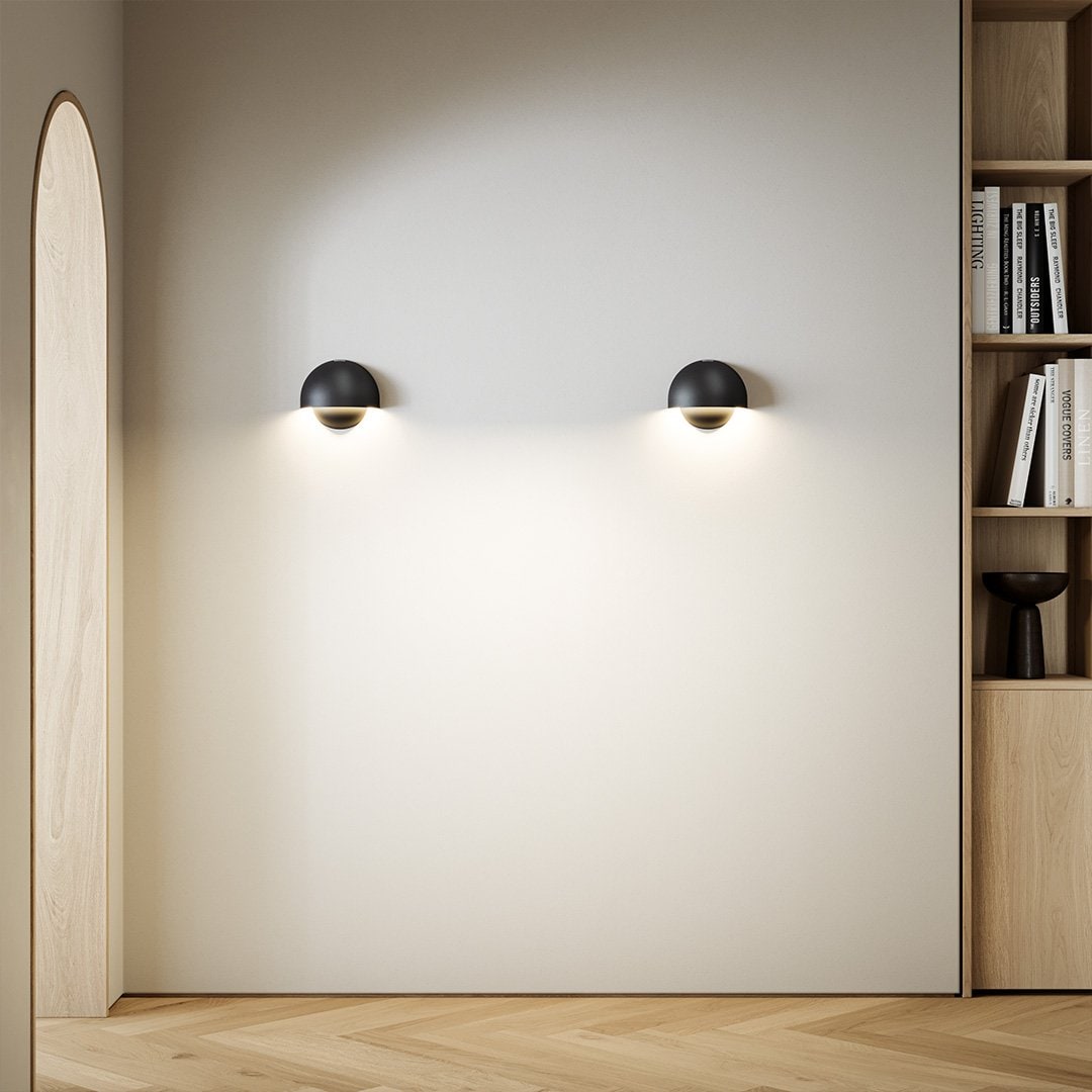 LED-Wandlampe batteriebetrieben Warmweißes Licht – DecorsDeluxe
