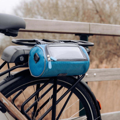 Fahrrad-Lenker-Tasche Wasserdicht mit Handyhalter und Touchscreen-Fach
