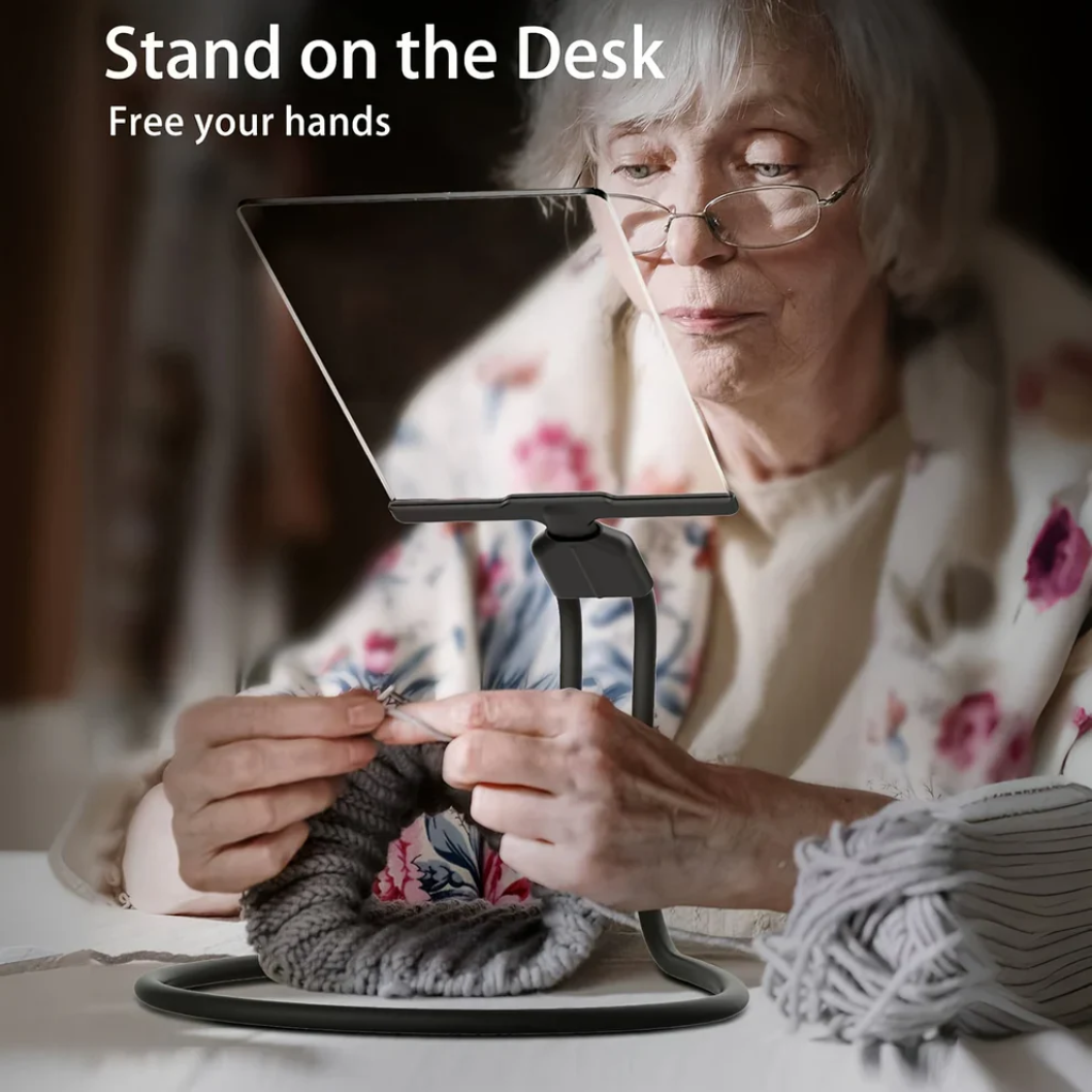 Lightweight Magnifying Glass Adjustable Stand - Image 3