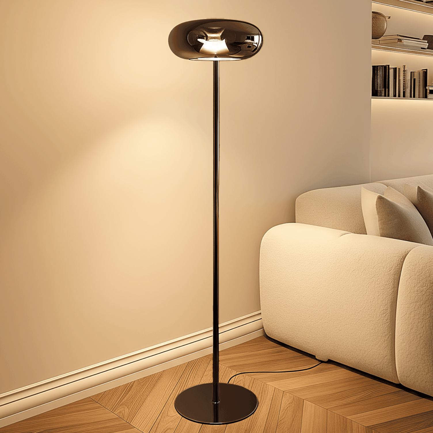 Living Room Floor Lamp Remote Control Modern Design - Image 11
