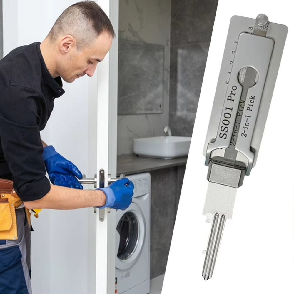 Lock Picking Tool Locksmith Pick Key Decoder - Image 4