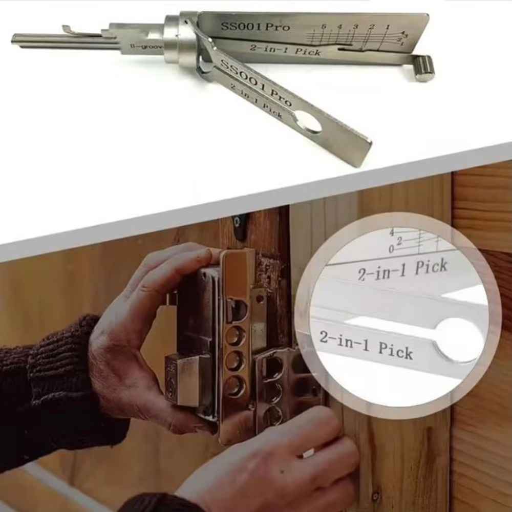 Lock Picking Tool Locksmith Pick Key Decoder - Image 5