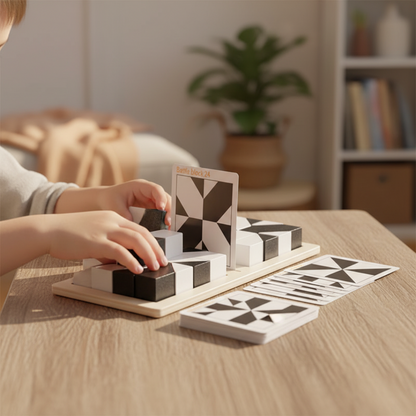 Logic Puzzle Game Brain Training Interactive Strategy Toy - Image 3