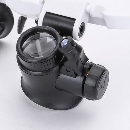 Magnifying Glasses Light LED Adjustable Lens Design - Image 4