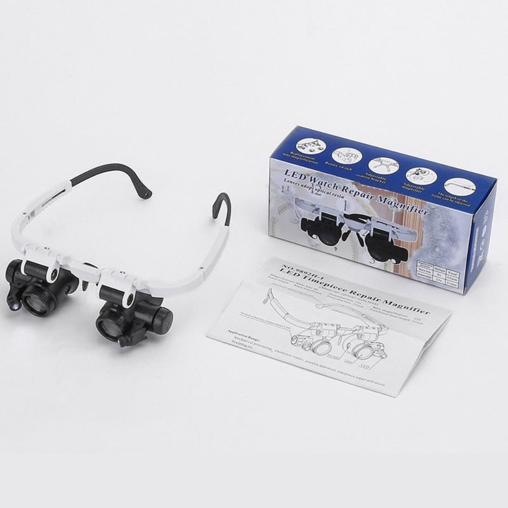Magnifying Glasses Light LED Adjustable Lens Design - Image 5