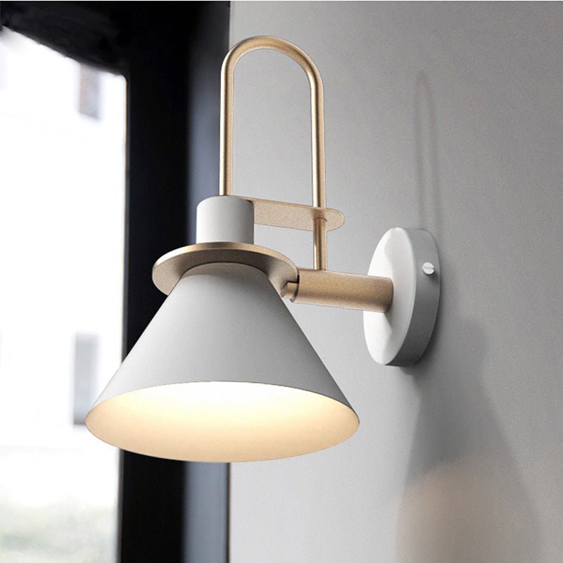 Mono Wall Lamp | Postmodern Metal Wall Light by Marco Bellini