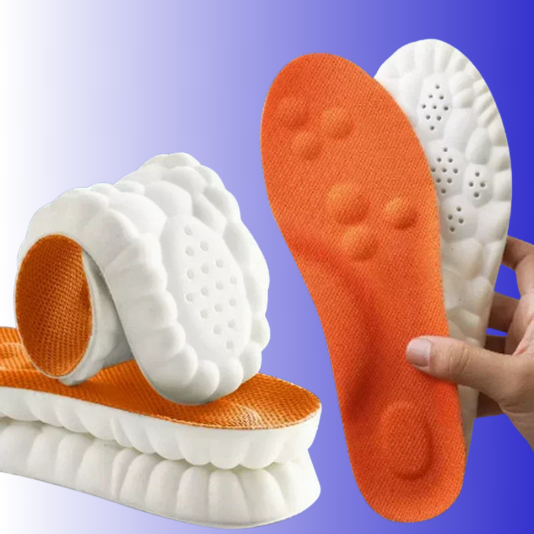 Massage Insoles Shock Absorbing Arch Support Mesh - Image 3