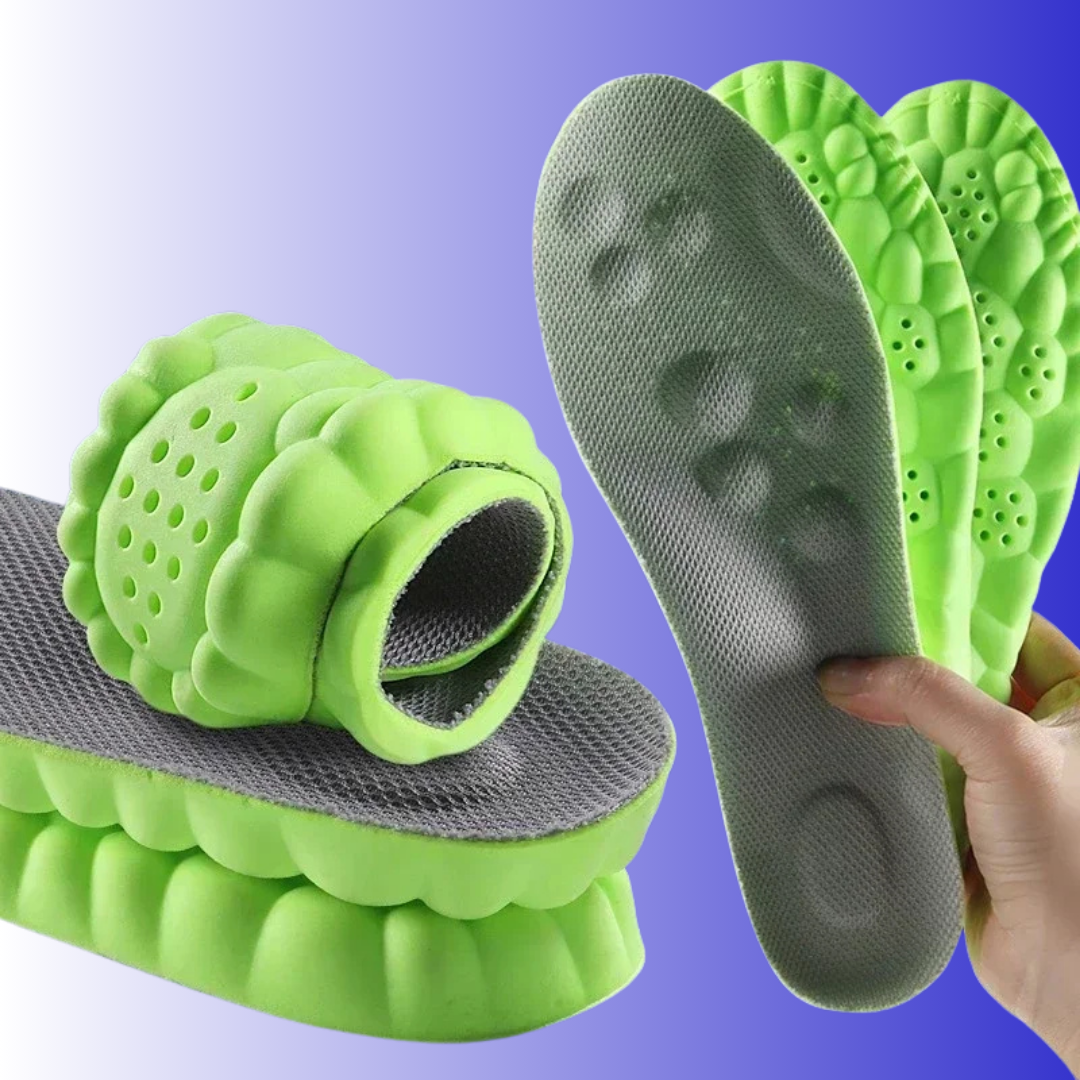Massage Insoles Shock Absorbing Arch Support Mesh - Image 4