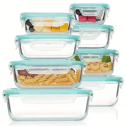 Meal Prep Containers Glass Food Storage Airtight Lids - Image 5