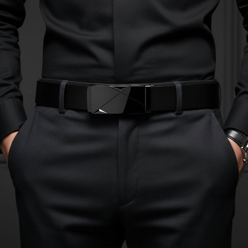 Men's Adjustable Stylish Belt | Automatic Buckle - Image 2