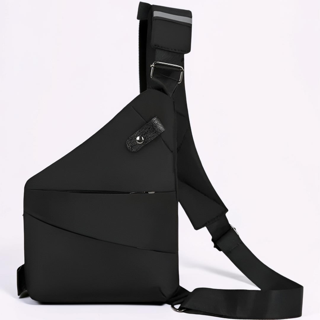 Bolso bandolera mensajero antirrobo con correa única