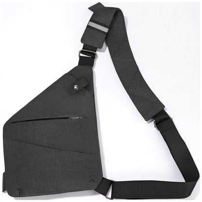 Bolso bandolera mensajero antirrobo con correa única