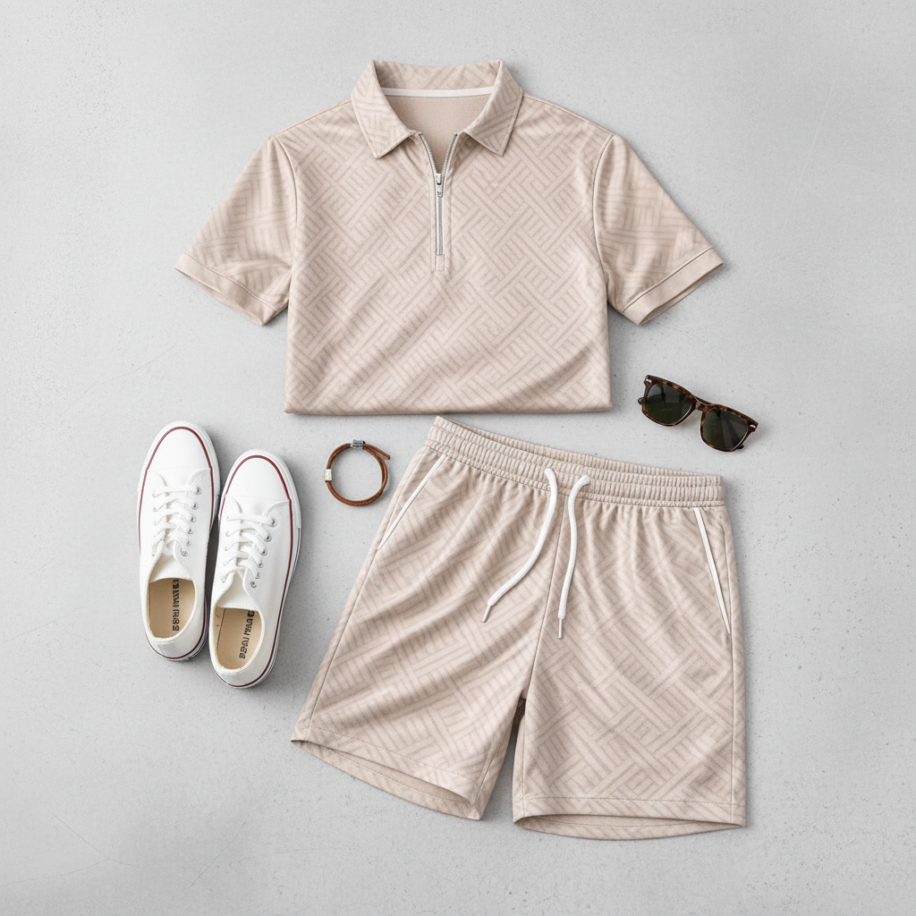 Men's Casual Summer Outfit Modern Cut | Summer Set - Image 5