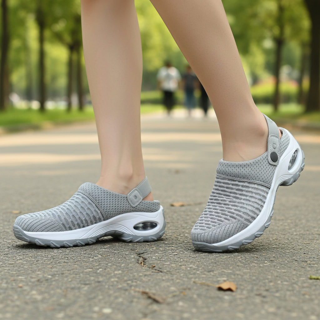 Mens Clogs Arch Support Slip On Orthopedic Shoes - Image 1