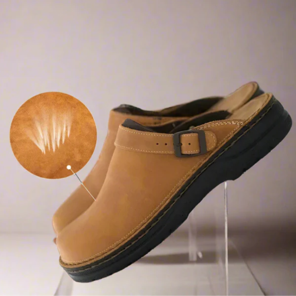 Mens Clogs Slip On Breathable Material Orthopedic - Image 10