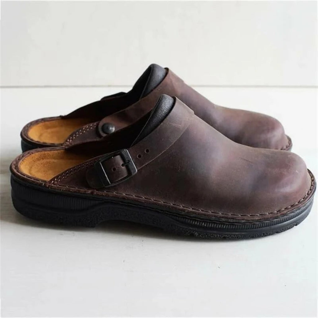 Mens Clogs Slip On Breathable Material Orthopedic - Image 2