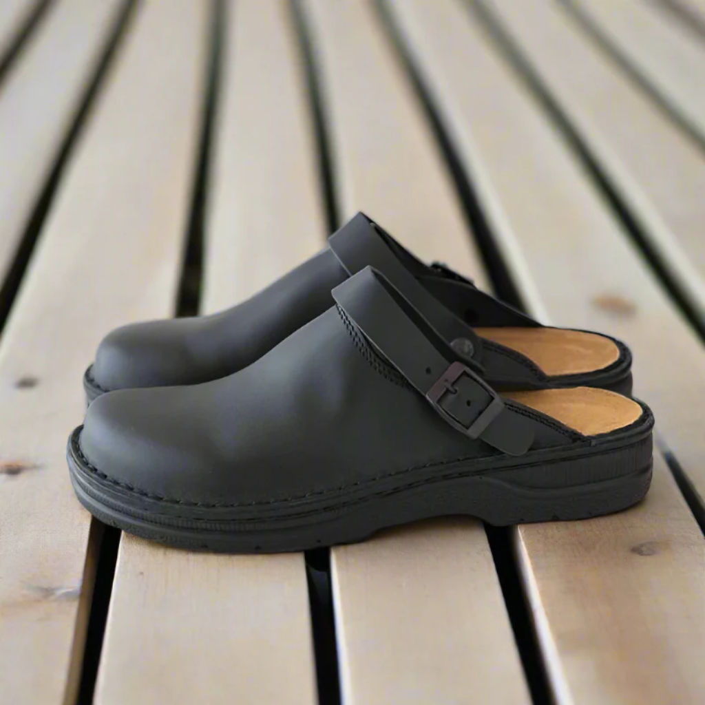 Mens Clogs Slip On Breathable Material Orthopedic - Image 3