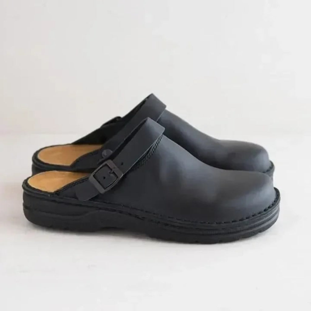 Mens Clogs Slip On Breathable Material Orthopedic - Image 8