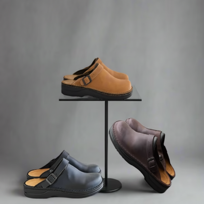 Mens Clogs Slip On Breathable Material Orthopedic - Image 9