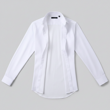 Mens Dress Shirt Stretch Fit Long Sleeve Button Up Design - Image 6