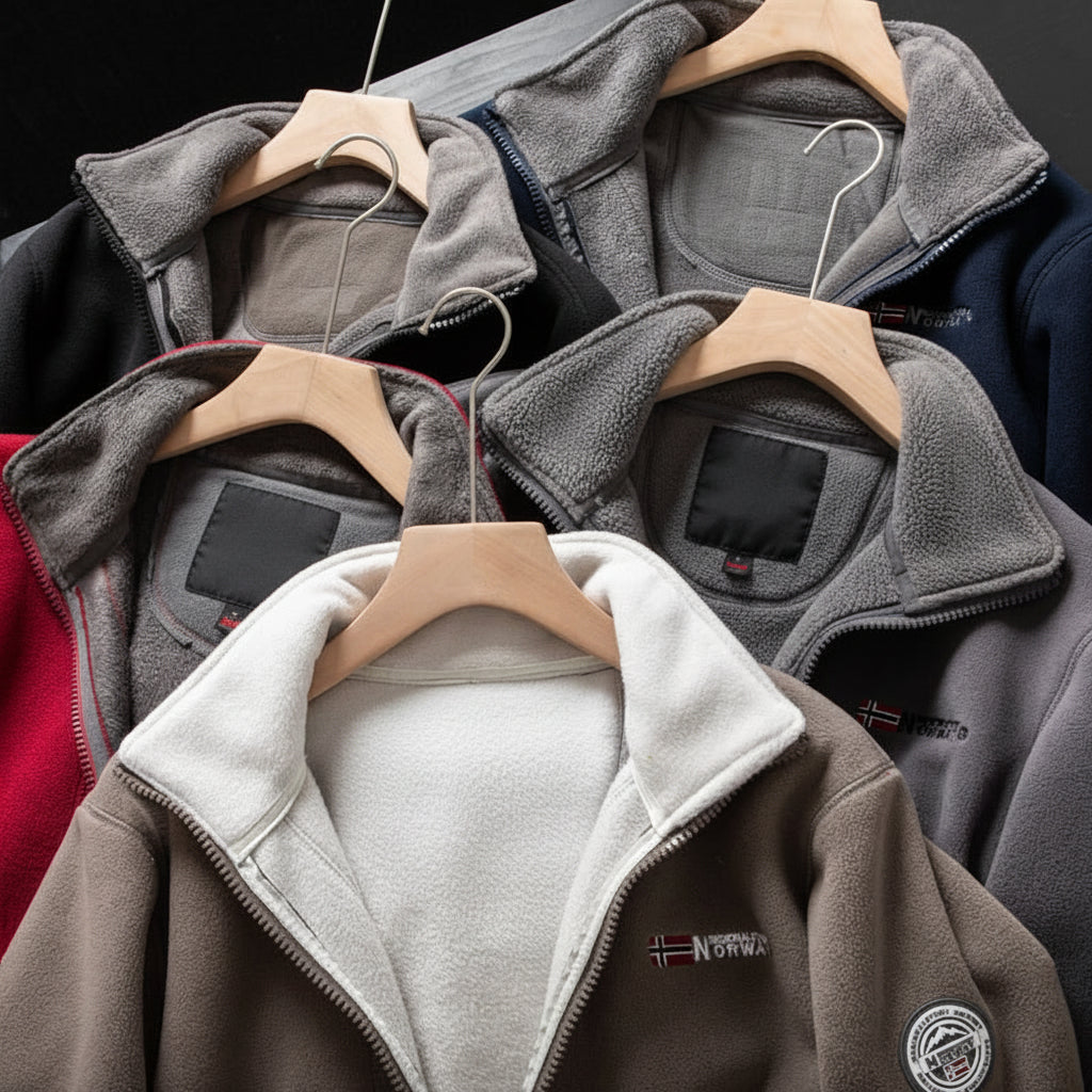 Mens Jacket Comfortable Zip Up Casual Outerwear - Image 4