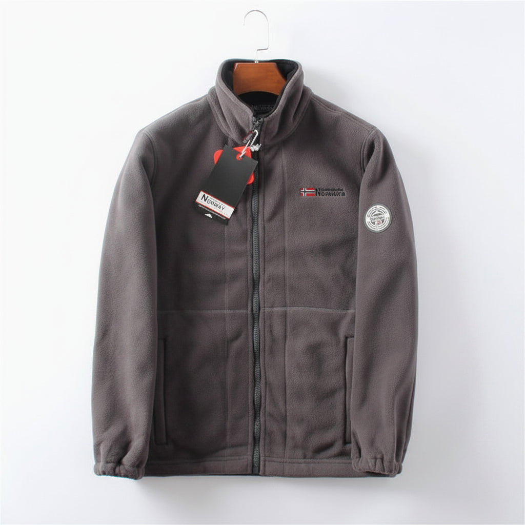 Mens Jacket Comfortable Zip Up Casual Outerwear - Image 5