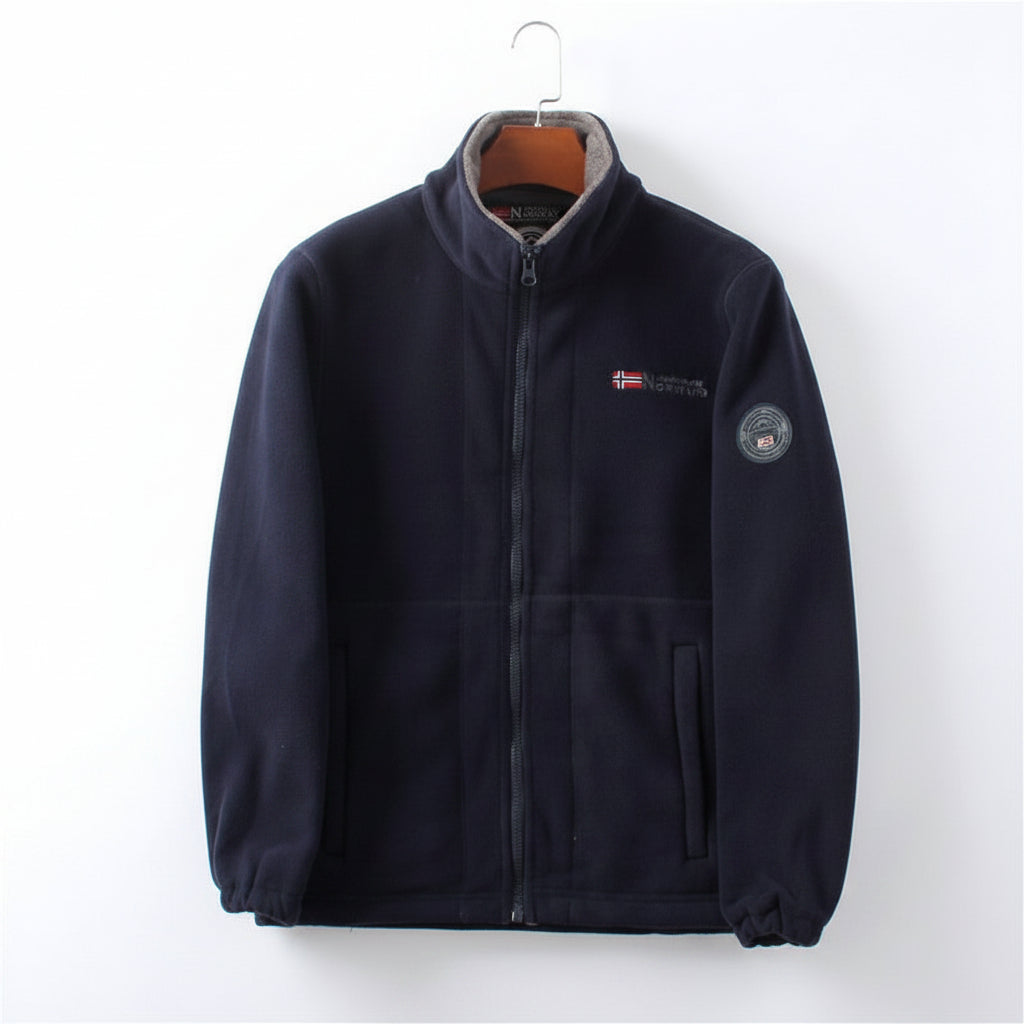 Mens Jacket Comfortable Zip Up Casual Outerwear - Image 6