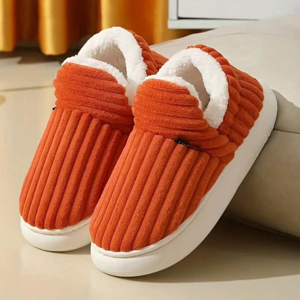 Men's Outdoor Plush Slippers Slip-On | Casual Footwear - Image 10