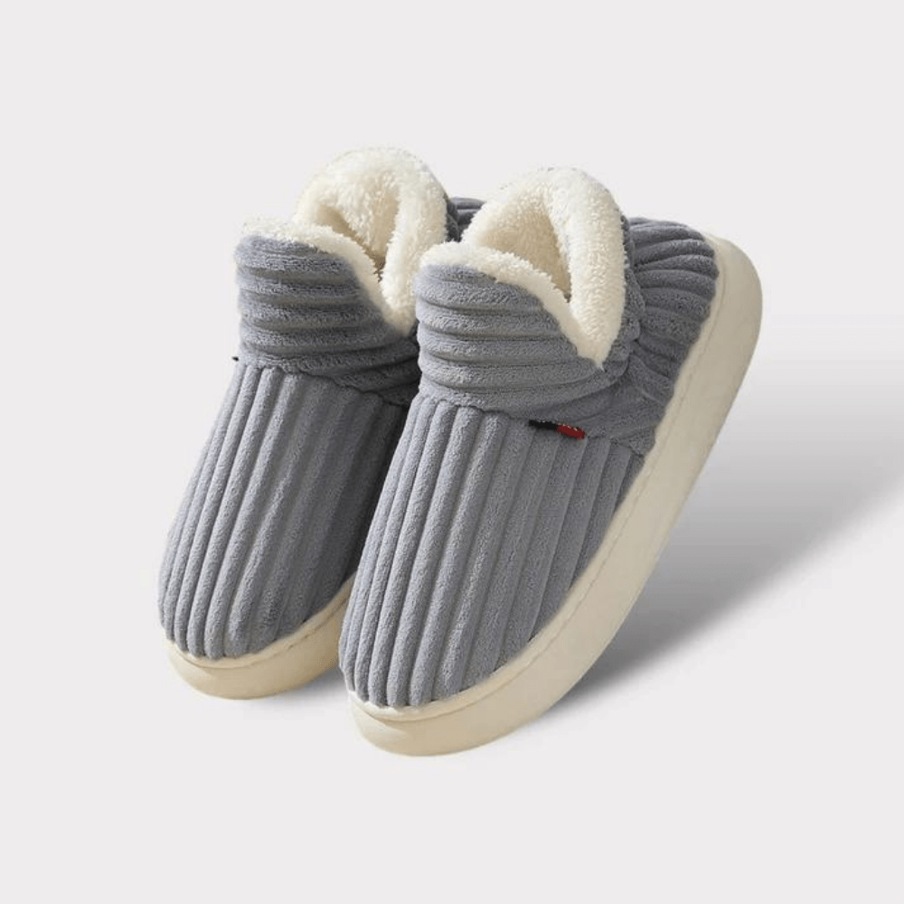 Men's Outdoor Plush Slippers Slip-On | Casual Footwear - Image 3