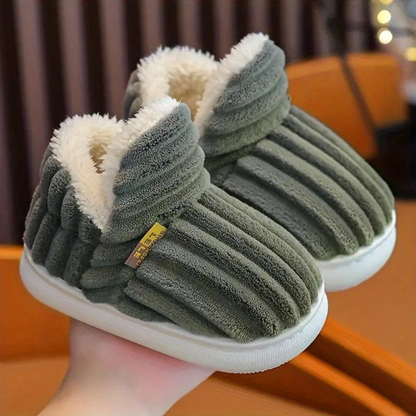 Men's Outdoor Plush Slippers Slip-On | Casual Footwear - Image 5