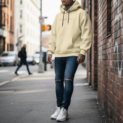 Mens Oversized Hoodie Long Sleeves Sweatshirt | Casual - Image 14