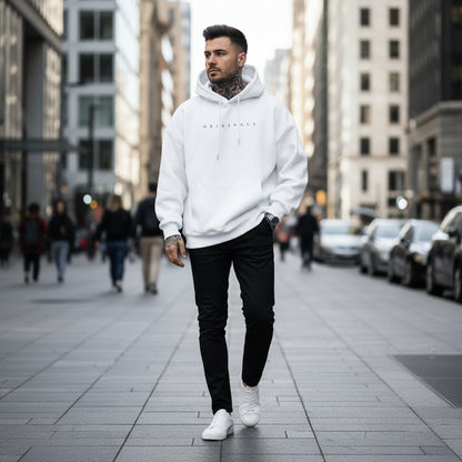Mens Oversized Hoodie Long Sleeves Sweatshirt | Casual - Image 15