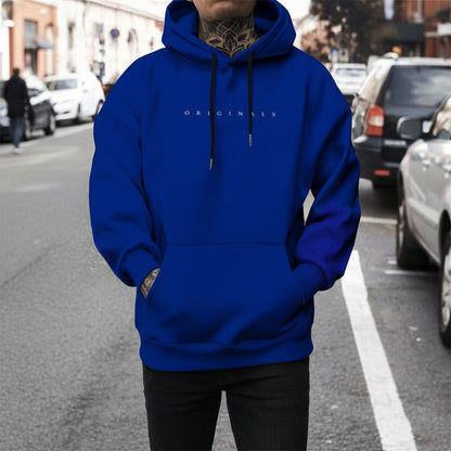Mens Oversized Hoodie Long Sleeves Sweatshirt | Casual - Image 19
