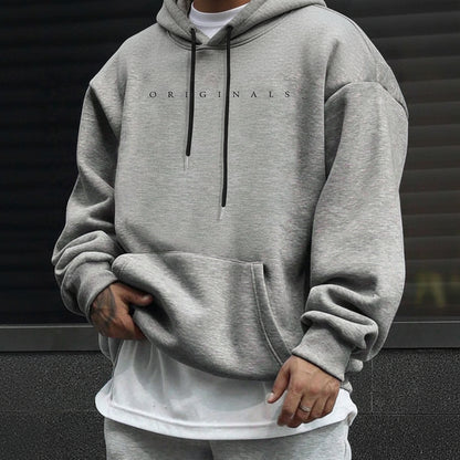 Mens Oversized Hoodie Long Sleeves Sweatshirt | Casual - Image 20