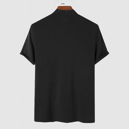 Men's Stretch T-Shirt Short Sleeve Luxurious | Casual Wear - Image 5